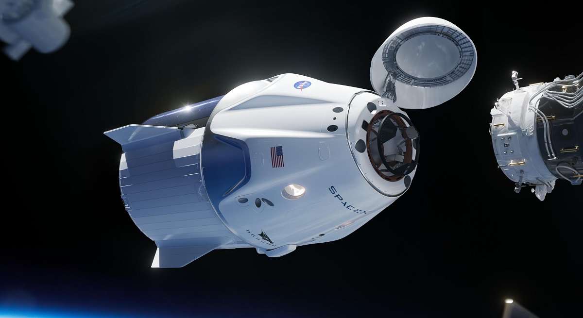 Космічний корабель SpaceX успішно зістикувався з Міжнародною космічною станцією