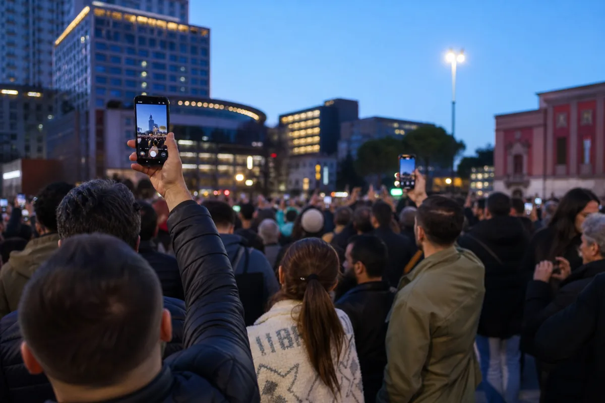 Meta відновила акаунти албанських протестувальників після масових блокувань