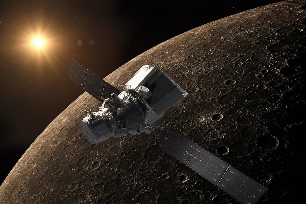 BepiColombo після восьми років польоту наближається до Меркурія