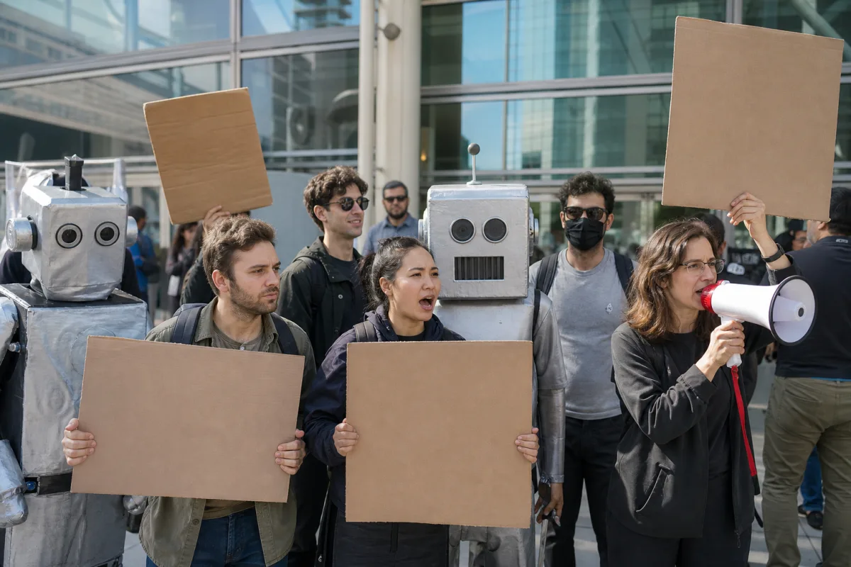Біля DevDay OpenAI у Сан-Франциско відбувся протест