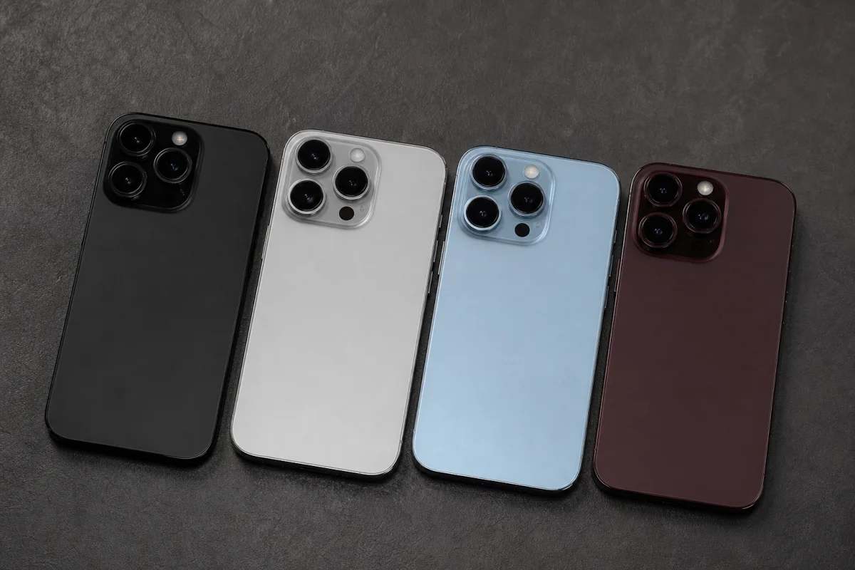 iPhone 18 Pro доступні у чотирьох кольорах