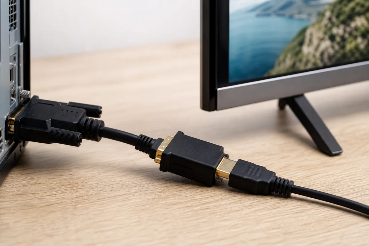 Адаптери DVI до HDMI з’єднують стару техніку із сучасними телевізорами