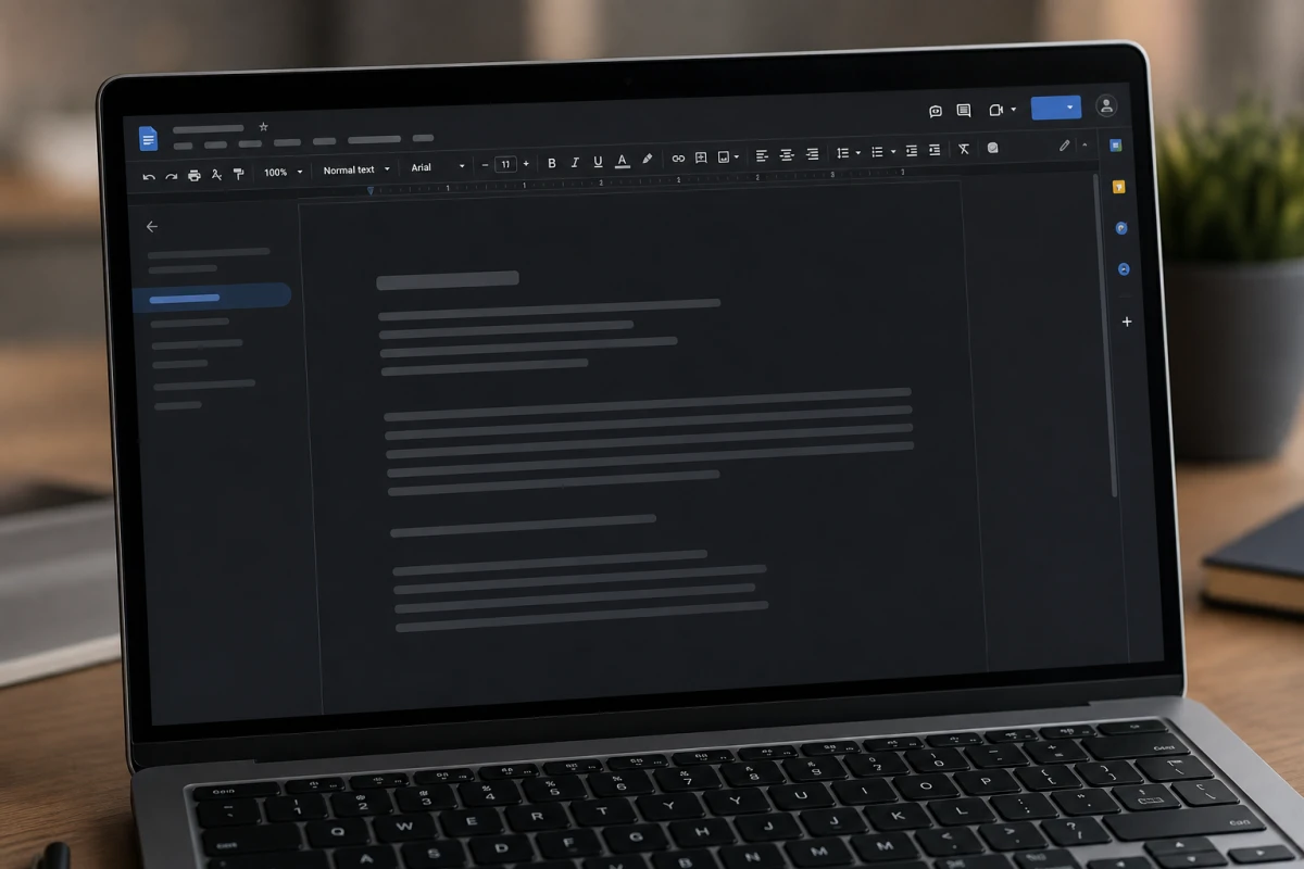 Як увімкнути темний режим у вебверсії Google Docs