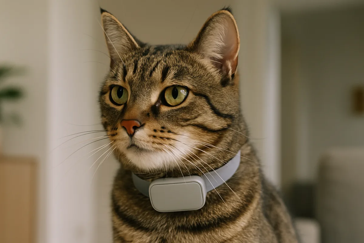 Розумний нашийник Tractive Cat 6 Mini відстежує пульс і дихання котів