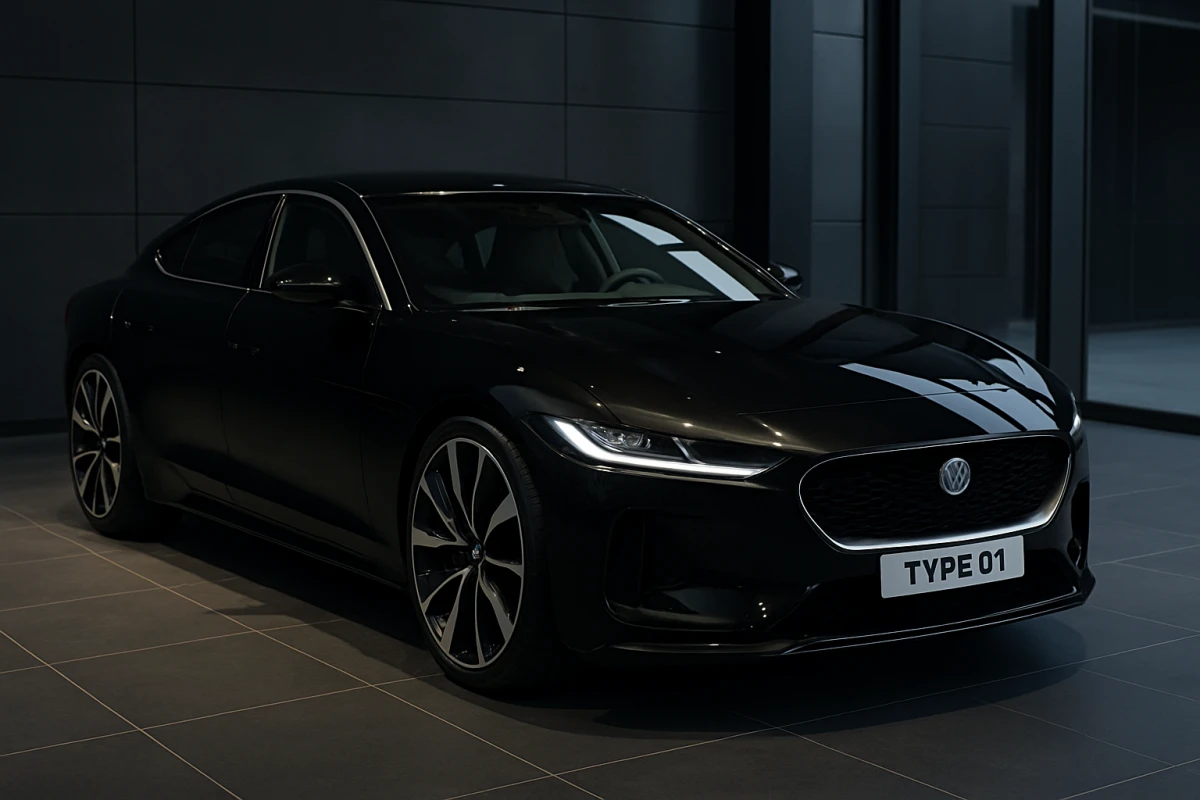 Jaguar представив електричний Type 01 із запасом ходу до 400 миль