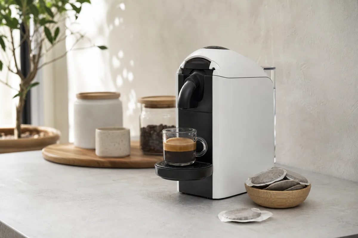 Кавоварка Lavazza Tabli з компостованими кавовими дисками подешевшала до $58
