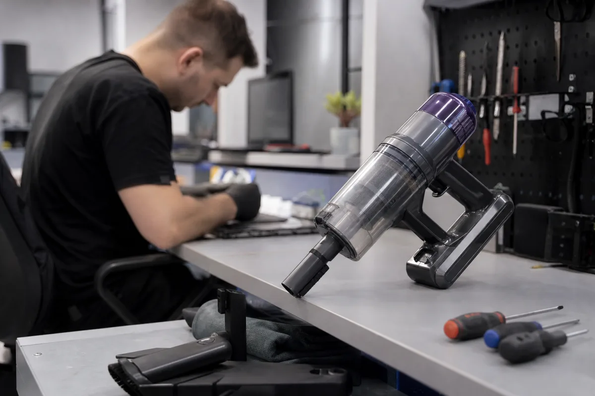 Dyson запустила у Британії сервіс ремонту та глибокого очищення пилососів