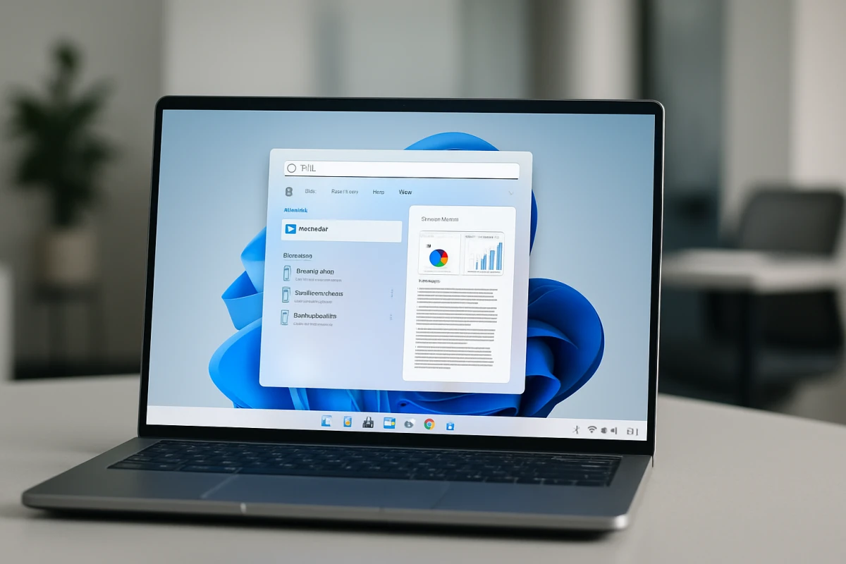 Microsoft тестує оновлений пошук Windows 11 із діями для системи