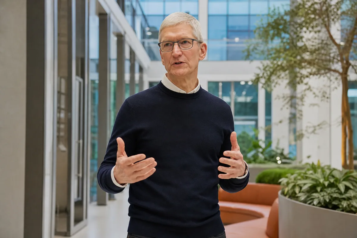 Голова ради директорів Apple Кук пояснив відставку перед презентацією iPhone Duo