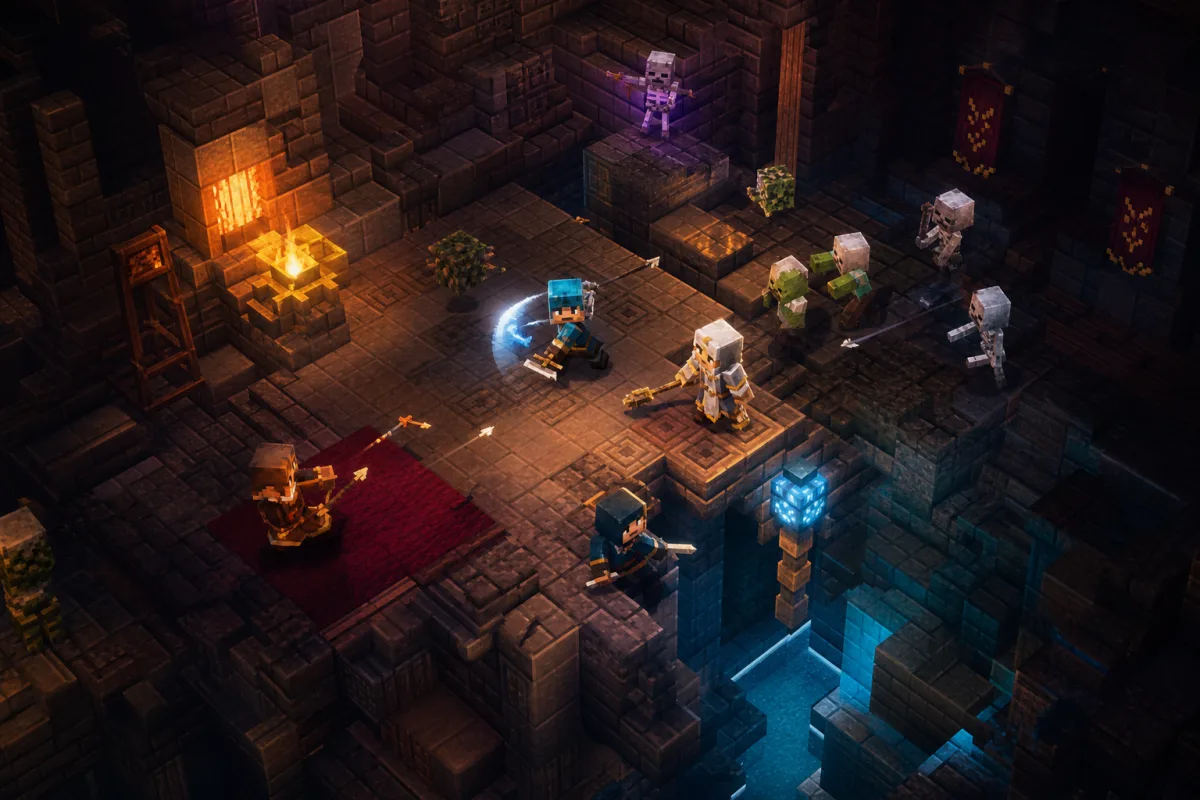 Огляд Minecraft Dungeons 2 вказав на брак глибини та повторювані бої