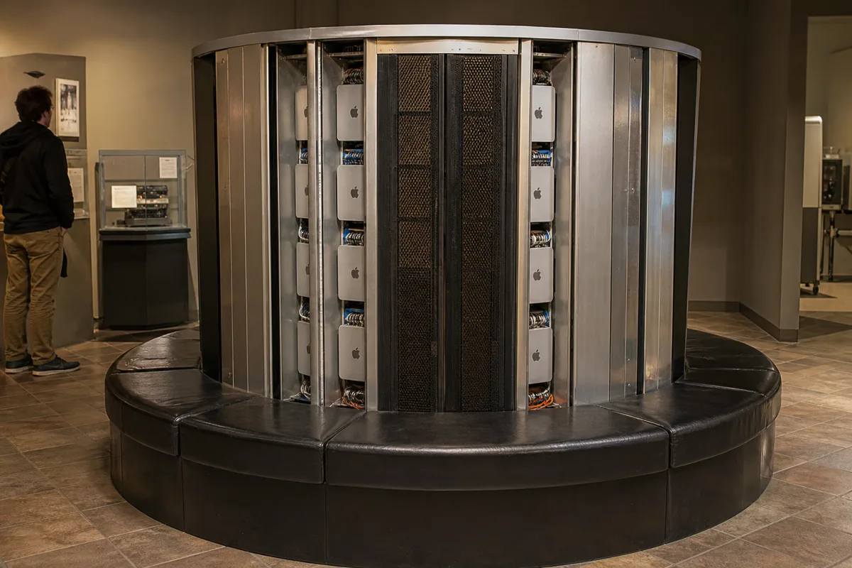 В Іспанії створили репліку Cray-1 із 30 застарілих Mac mini