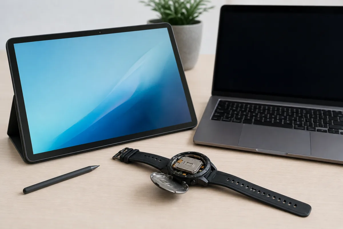 Серед нових оглядів виділили Galaxy Tab S12 Ultra та годинник Una