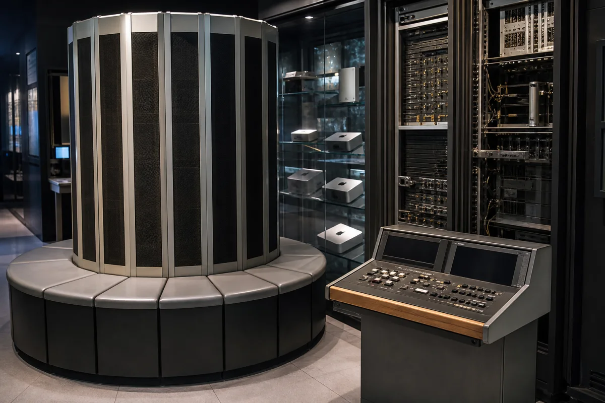 У музеї Іспанії створили репліку Cray-1 із 30 Mac mini