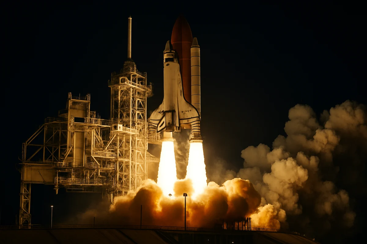 Atlantis доставив ключовий сегмент конструкції МКС у місії STS-112