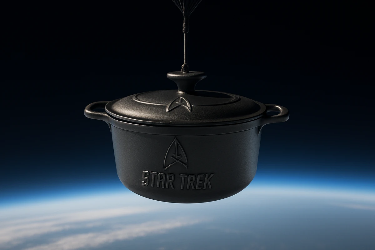 Le Creuset підняла в стратосферу каструлю в стилі Star Trek