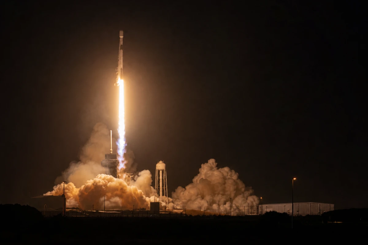 SpaceX запустила 27 супутників Starlink ракетою Falcon 9