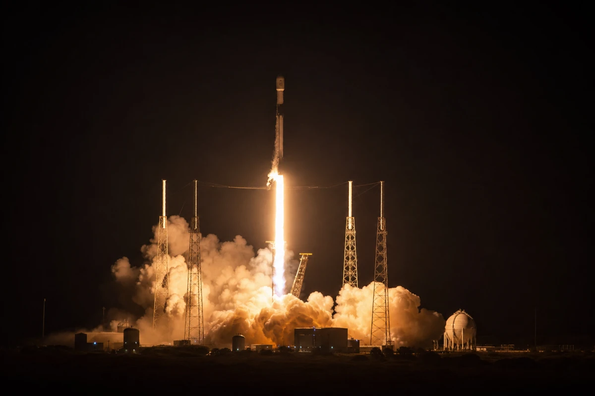 SpaceX вивела на орбіту 21 супутник зв’язку для військових США