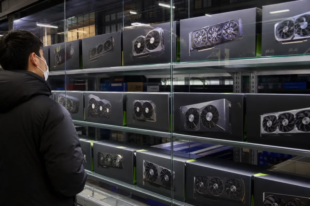 Ціни на відеокарти Nvidia RTX 50 у Японії виявилися до 41% вищими за США