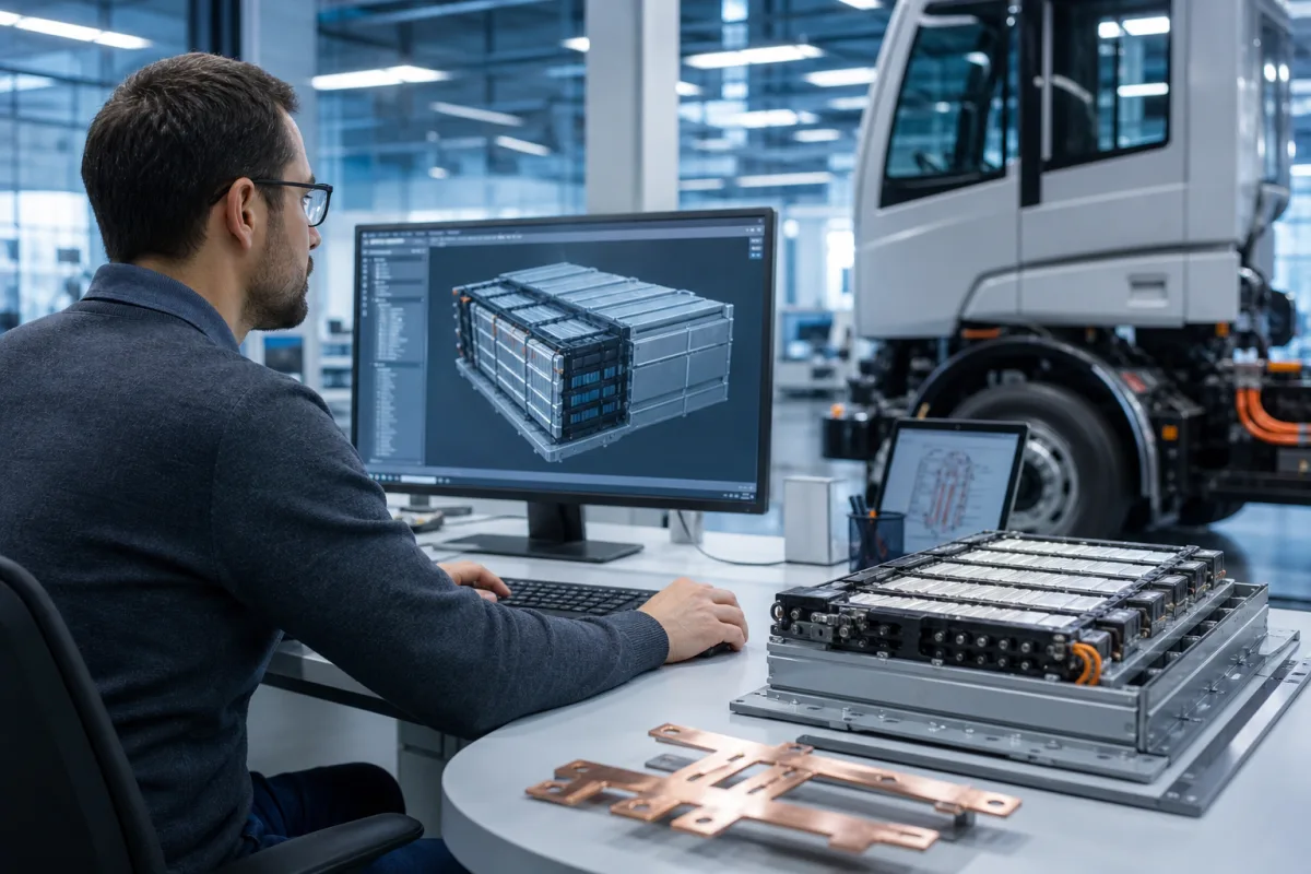 Для Volvo створили симулятор проєктування батарей електровантажівок