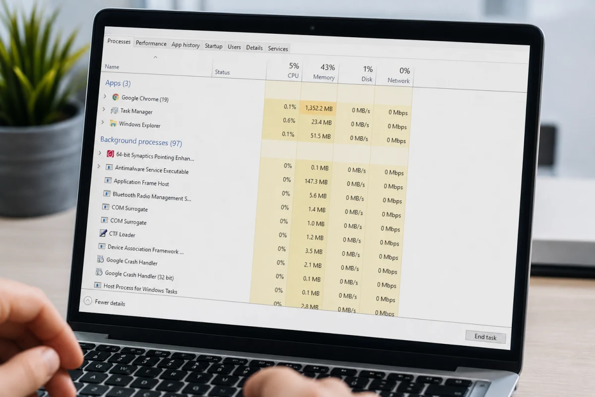 Як контролювати фонові процеси на комп’ютері з Windows