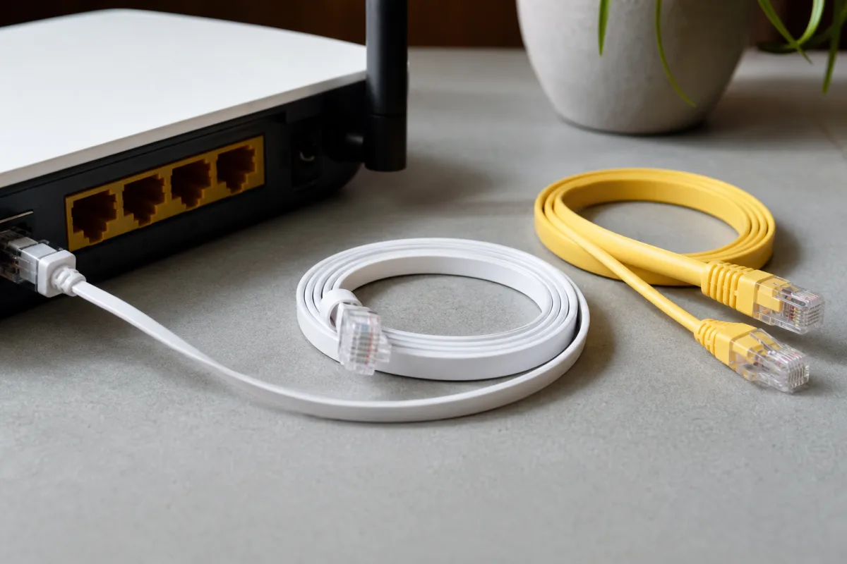 Круглі Ethernet-кабелі надійніші за пласкі для домашньої мережі