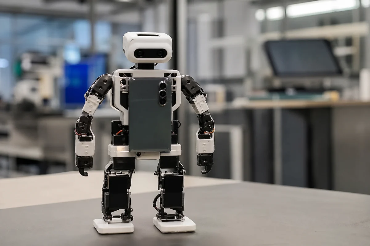 Університет Каліфорнії в Лос-Анджелесі створив гуманоїдного робота PhoneBot за $400