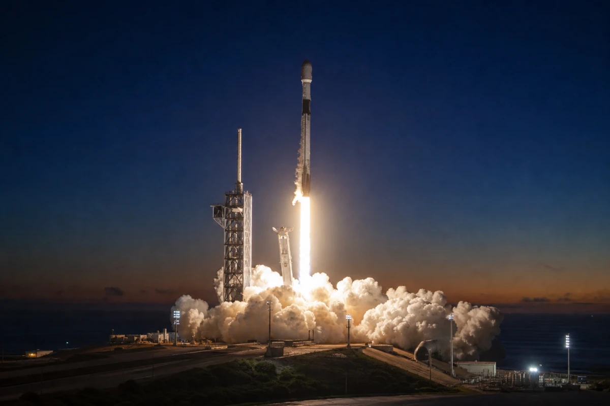 SpaceX запустила 27 супутників Starlink із Каліфорнії