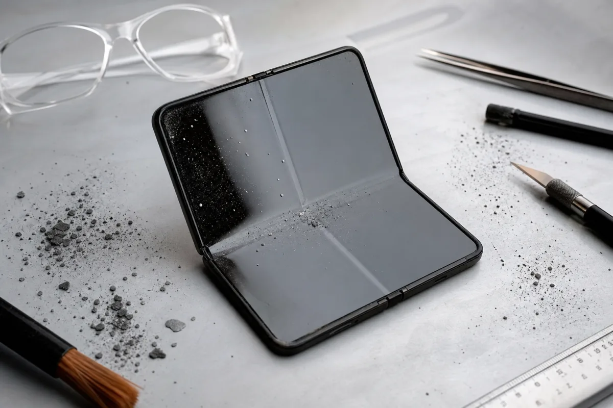 Блогер JerryRigEverything перевірив міцність складаного iPhone Duo