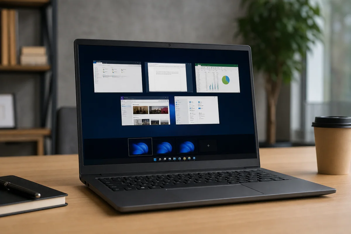 Як створити та налаштувати віртуальні робочі столи у Windows