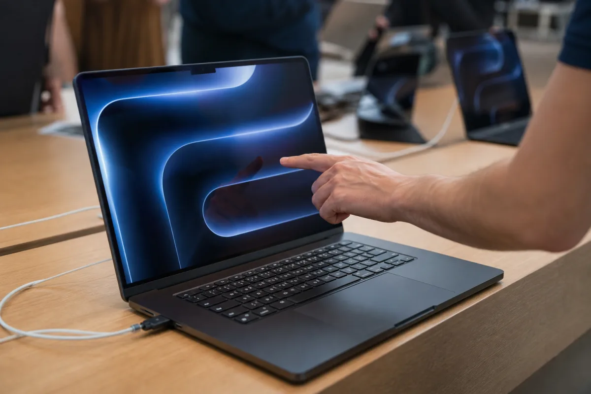 Новий MacBook Pro отримав сенсорний OLED-дисплей