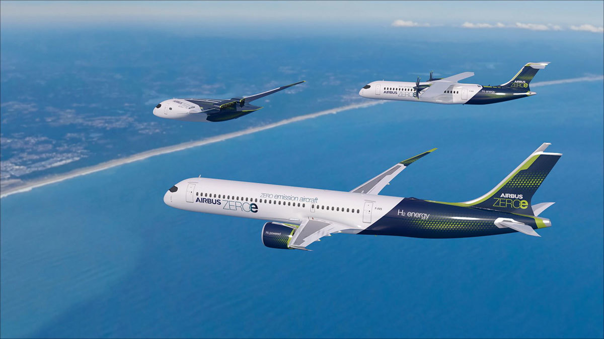 Airbus почав розробляти головний компонент водневого літака